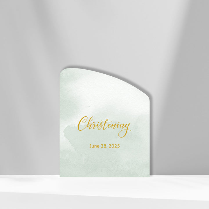 Christening Baptism Chiara Arched Wall Covers 3×4ft Cover