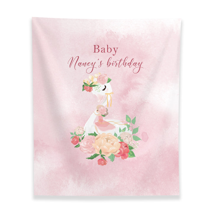Swan Theme Backdrop004-2